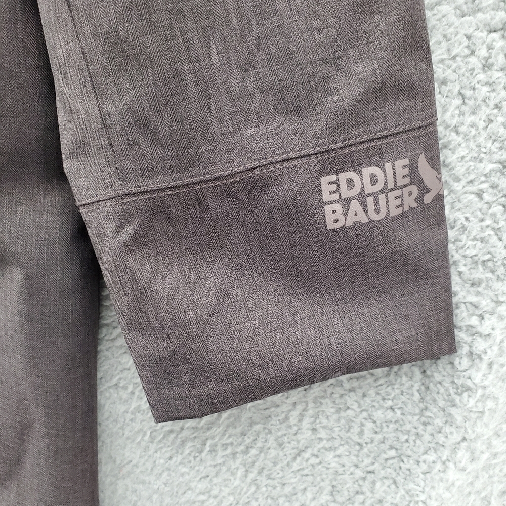 Eddie Bauer Womens Girl on the Go Trench Coat XXL Waterproof Aubergine NWT - Picture 8 of 13